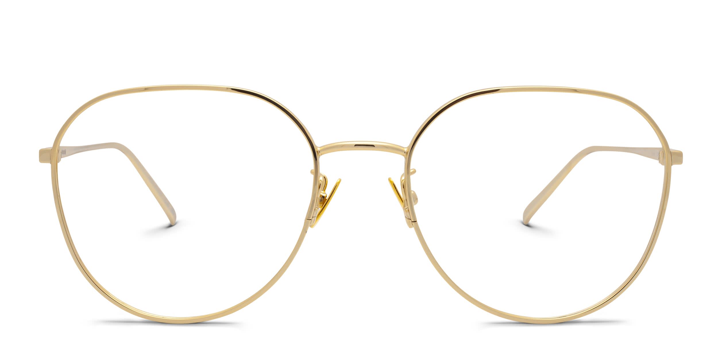 Saint Laurent SL484 Gold glasses - Gold - Frontal View