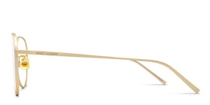Saint Laurent SL484 Gold glasses - Gold - Side View