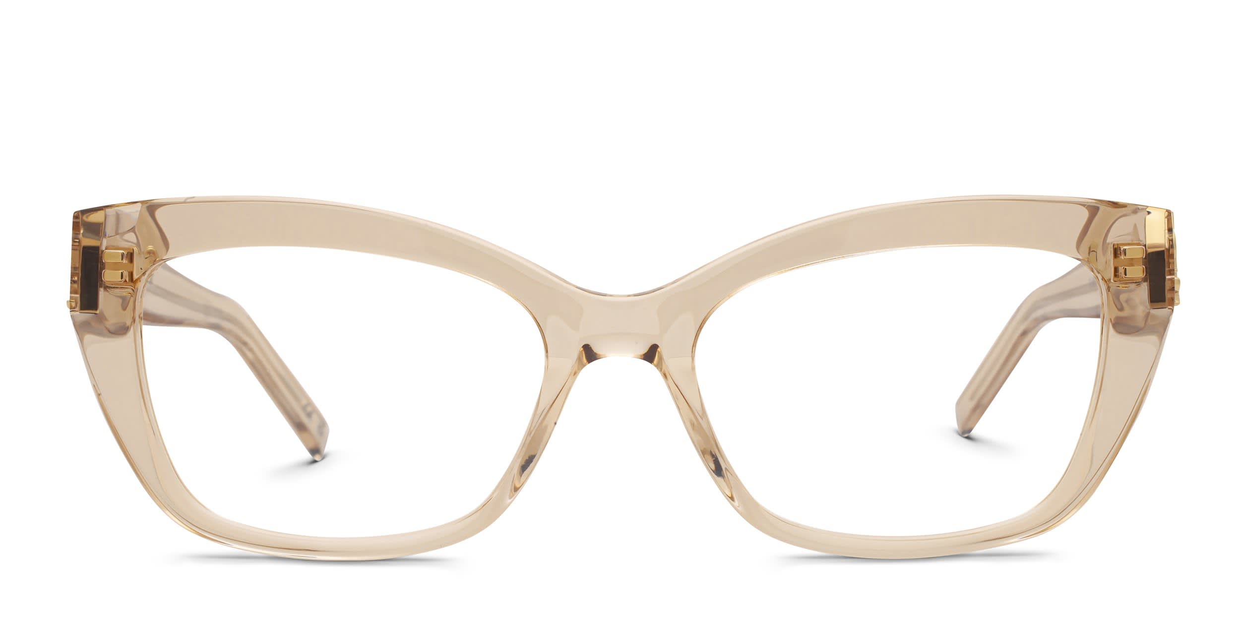 Saint Laurent SLM117 Beige glasses - Beige - Frontal View