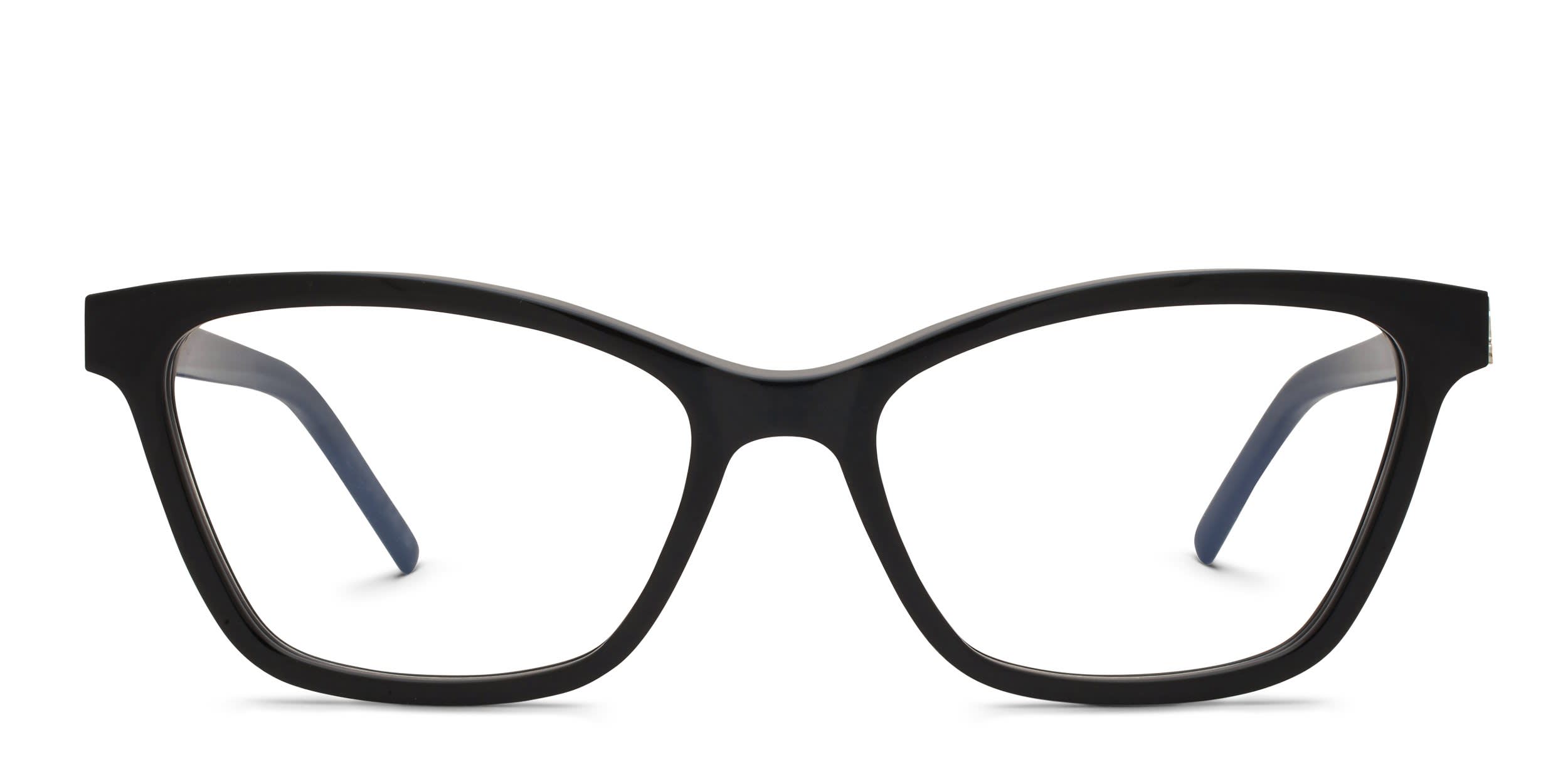 Saint Laurent SLM128 Black glasses - Black - Frontal View