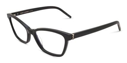 Saint Laurent SLM128 Black glasses - Black - Angle View