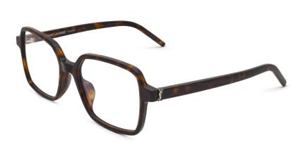 Saint Laurent SLM139 Tortoise glasses - Tortoise - Angle View