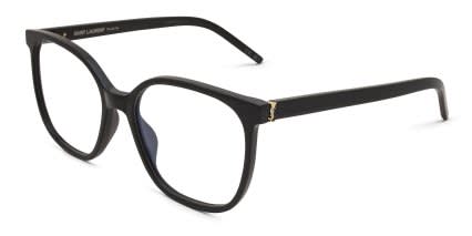Saint Laurent SLM155 Black glasses - Black - Angle View