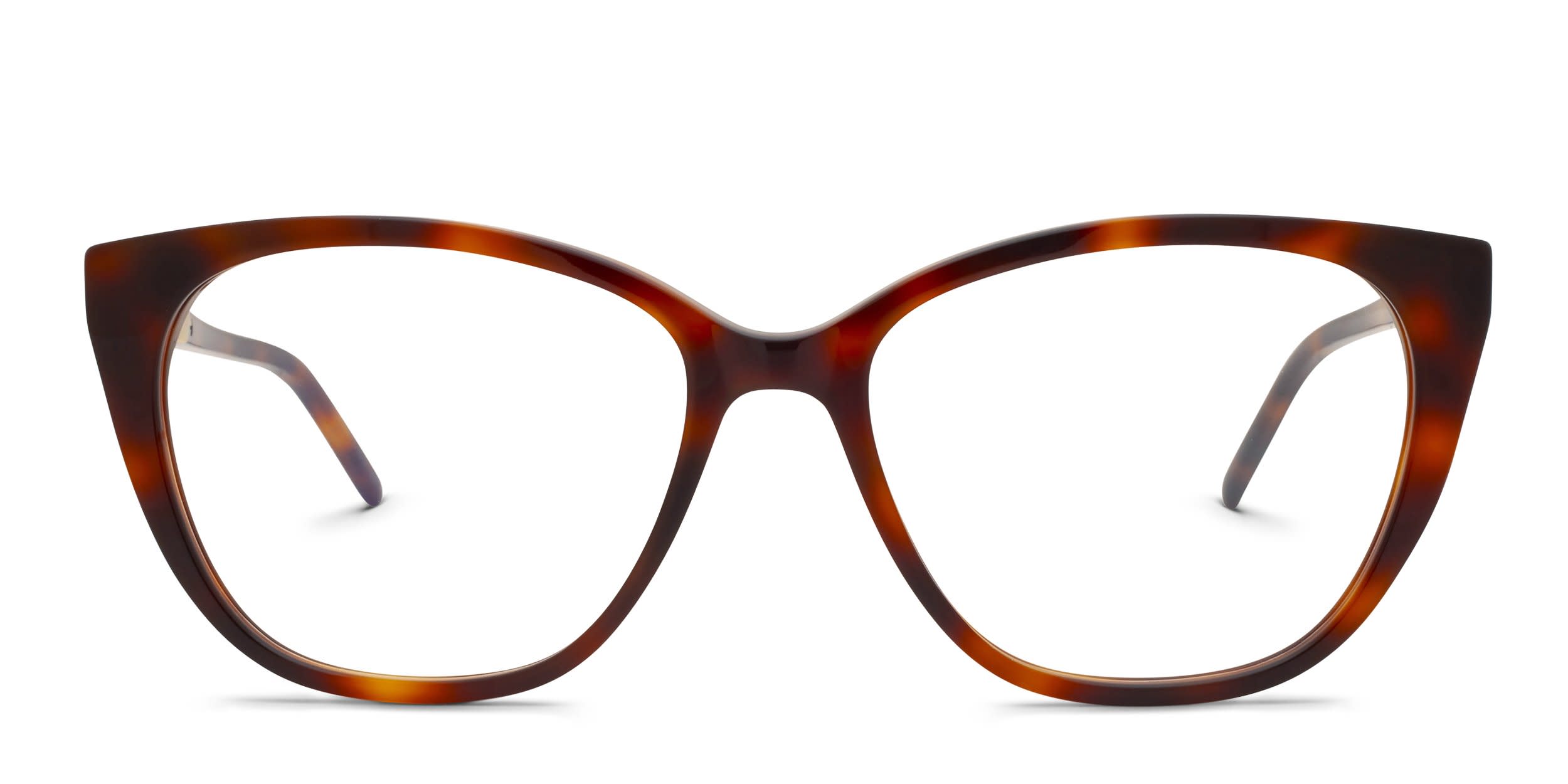Saint Laurent SLM72 Tortoise glasses - Tortoise - Frontal View