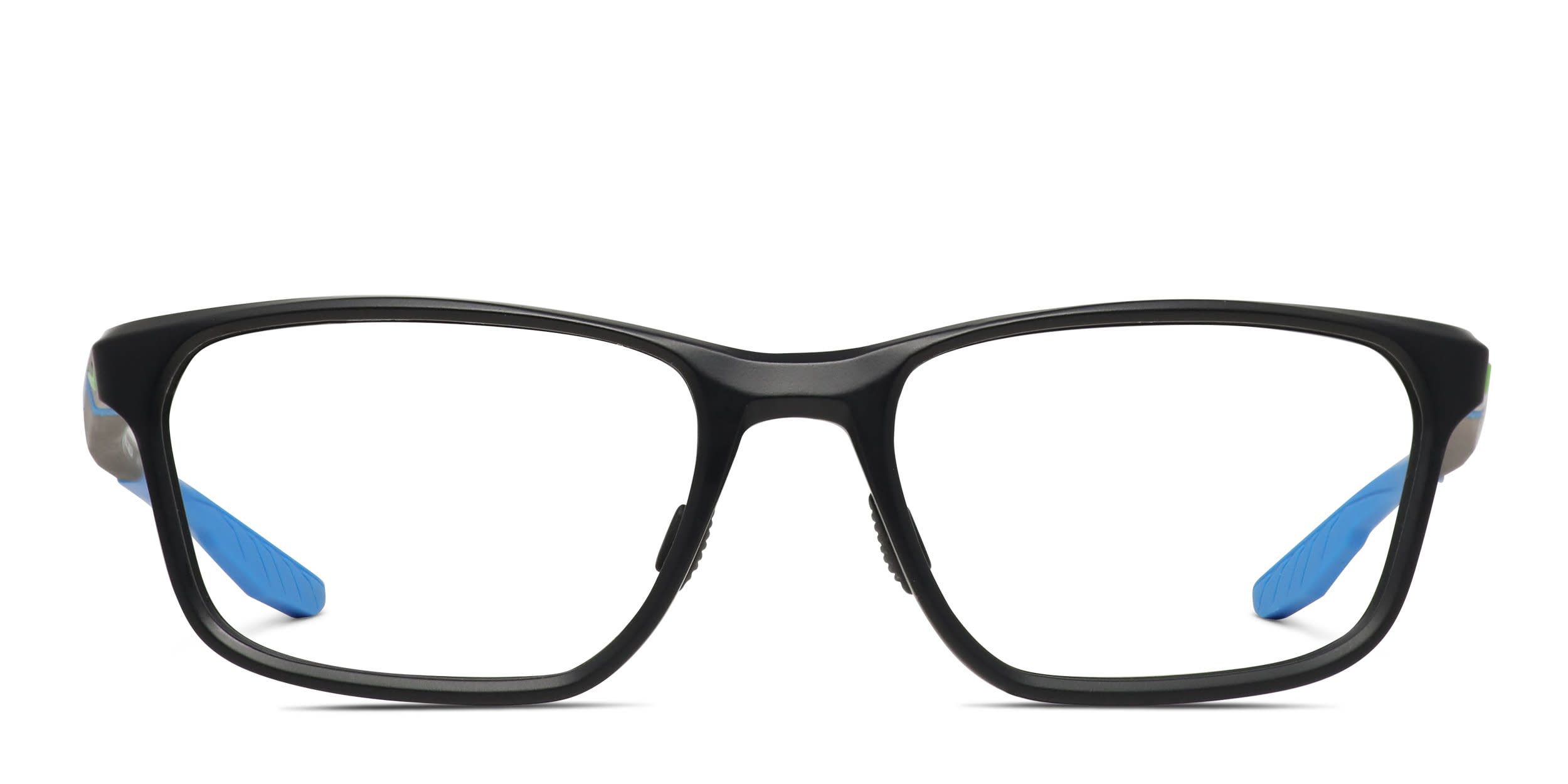Nike 7405 Black, Blue Prescription Eyeglasses