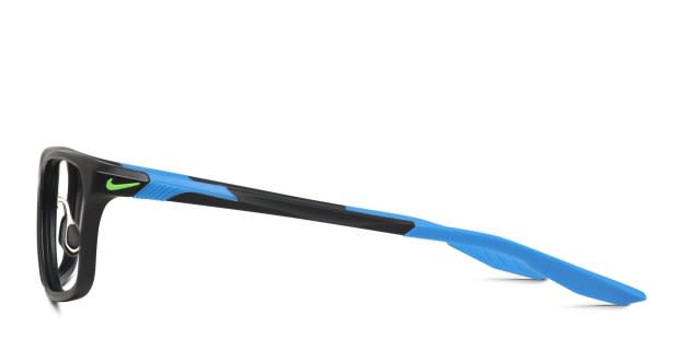 Nike 7405 Black, Blue Prescription Eyeglasses