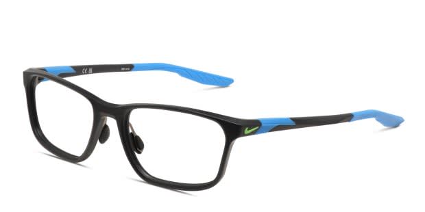 Nike 7405 Black, Blue Prescription Eyeglasses