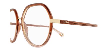Chloe CH0131O Brown glasses - Brown - Side View