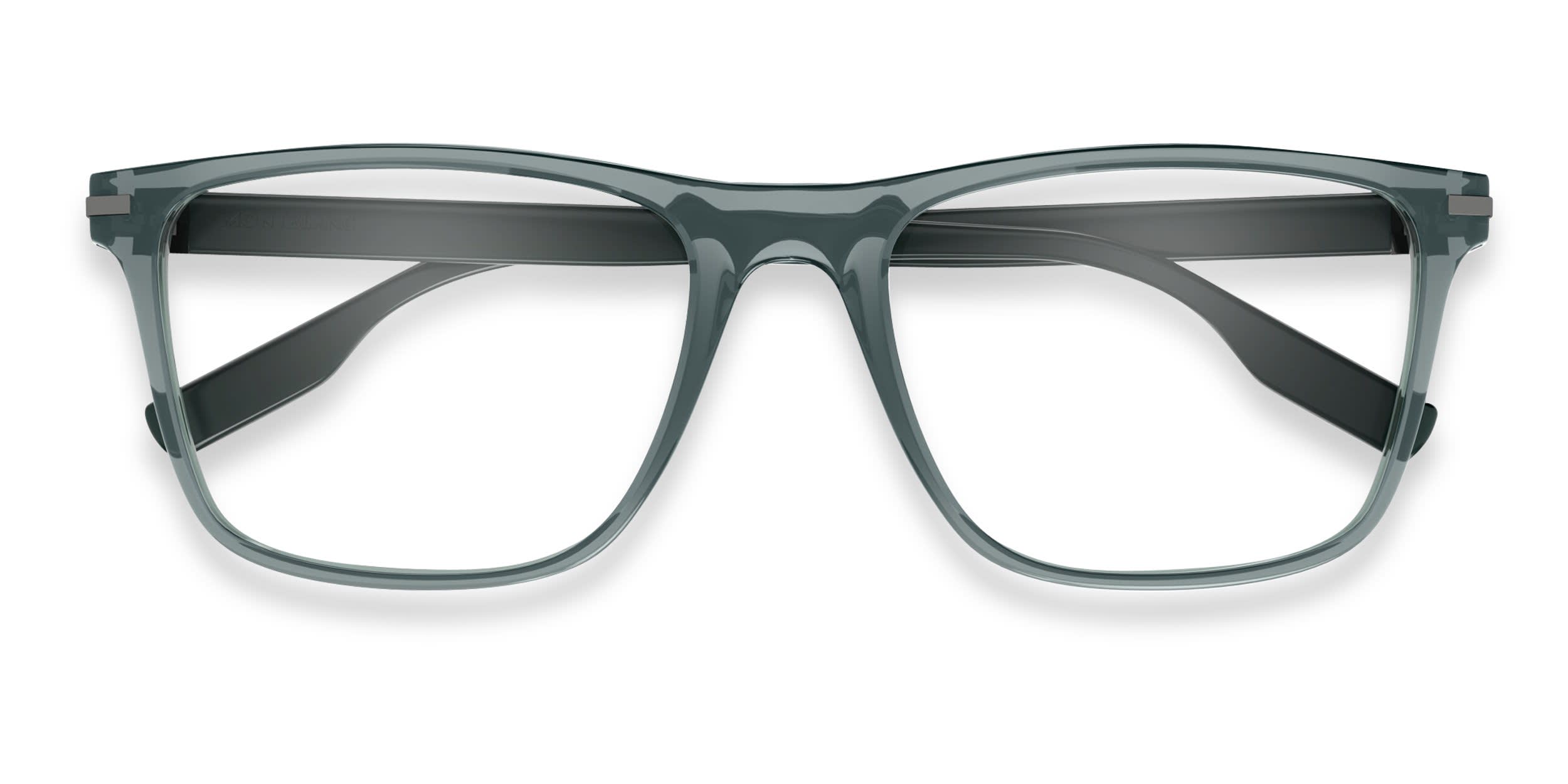 Mont Blanc MB0251O Gray glasses - Gray - Frontal View
