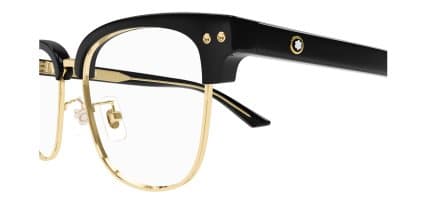 Mont Blanc MB0259OK Black glasses - Black - Side View