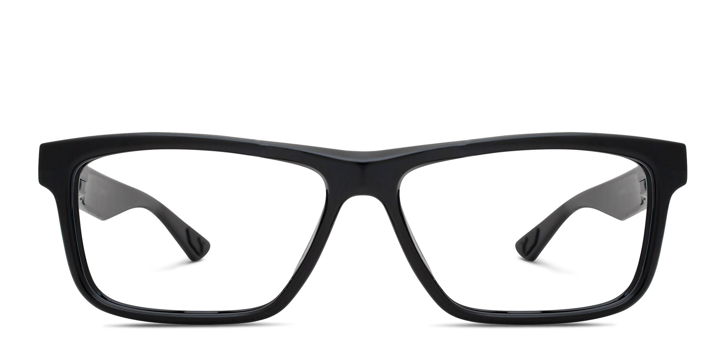 Puma PU0444O Black glasses - Black - Frontal View