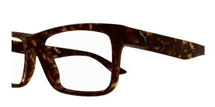 Puma PU0444O Tortoise glasses - Tortoise - Side View
