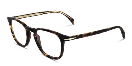 David Beckham DB 1050 Tortoise glasses - Tortoise - Angle View