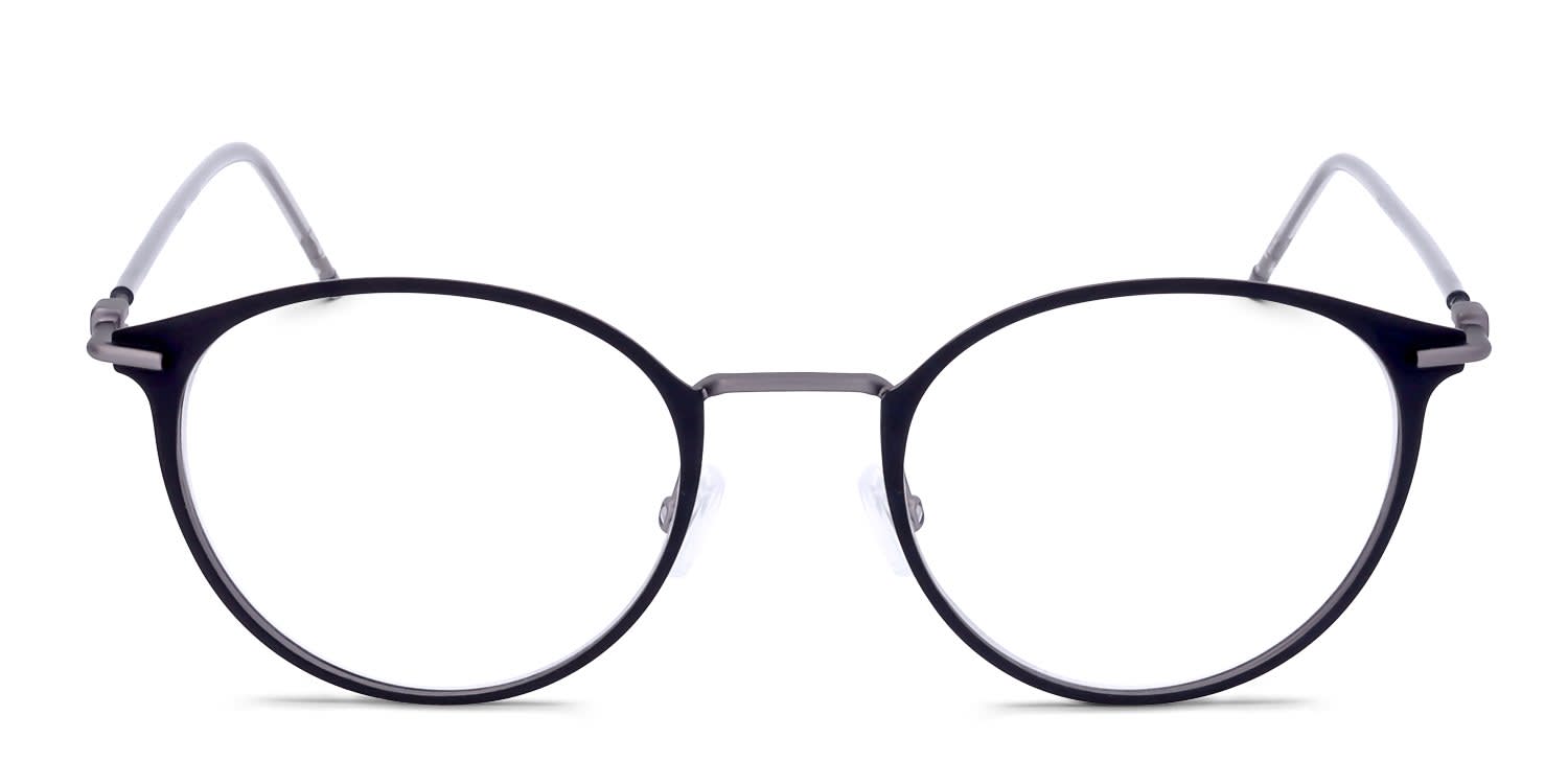Hugo Boss BOSS1432 Black, Gunmetal glasses - Black / Gunmetal - Frontal View