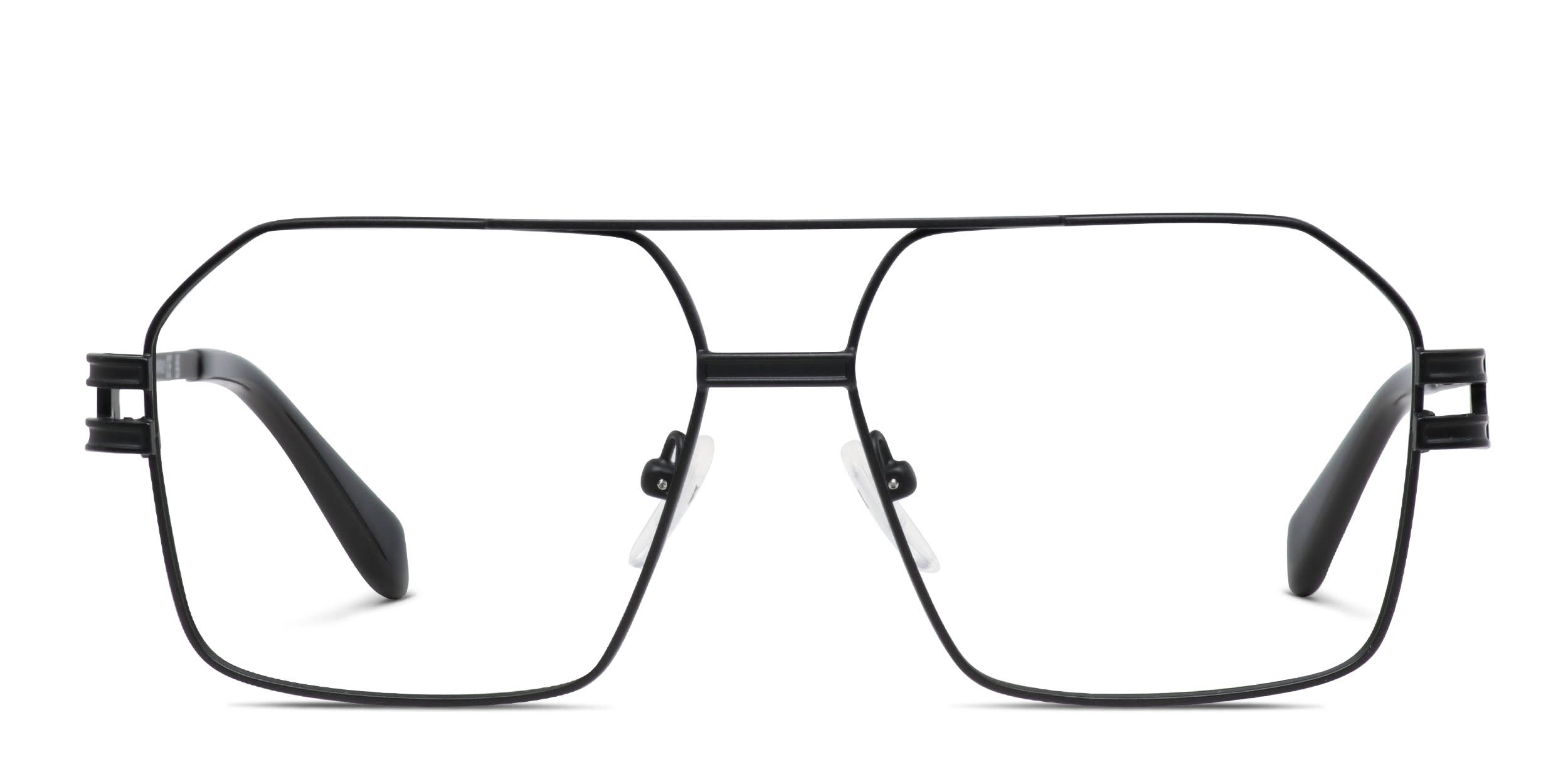 Palm Angels PA6002 Black glasses - Black - Frontal View