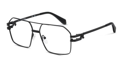 Palm Angels PA6002 Black glasses - Black - Angle View