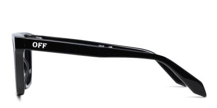 Off-White OW5024 Shiny Black glasses - Shiny Black - Side View