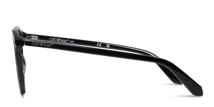Off-White OW5025 Shiny Black glasses - Shiny Black - Side View
