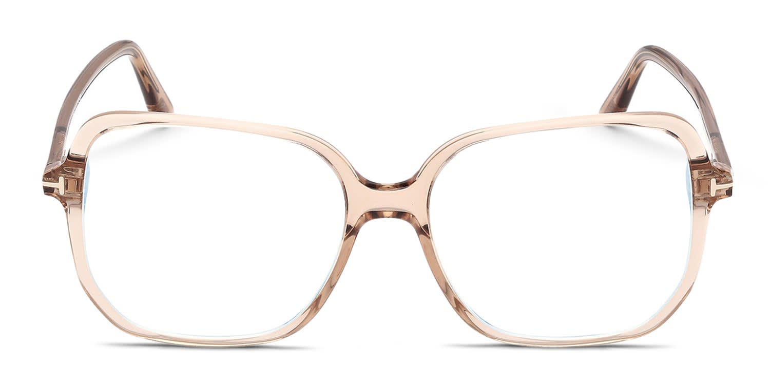 Tom Ford FT5578-B Clear glasses - Clear - Frontal View