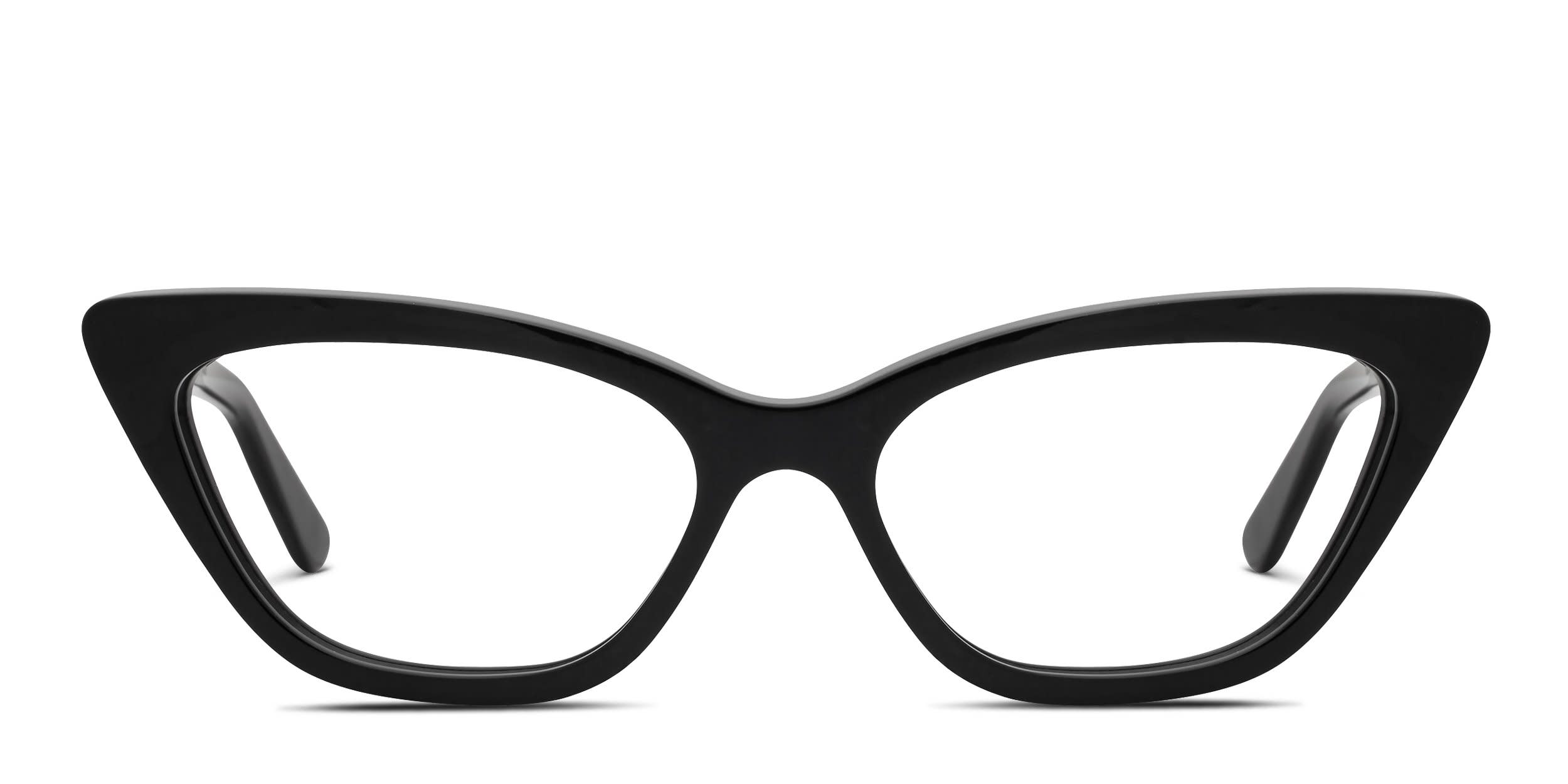 Alexander McQueen AM0560O Black glasses - Black - Frontal View