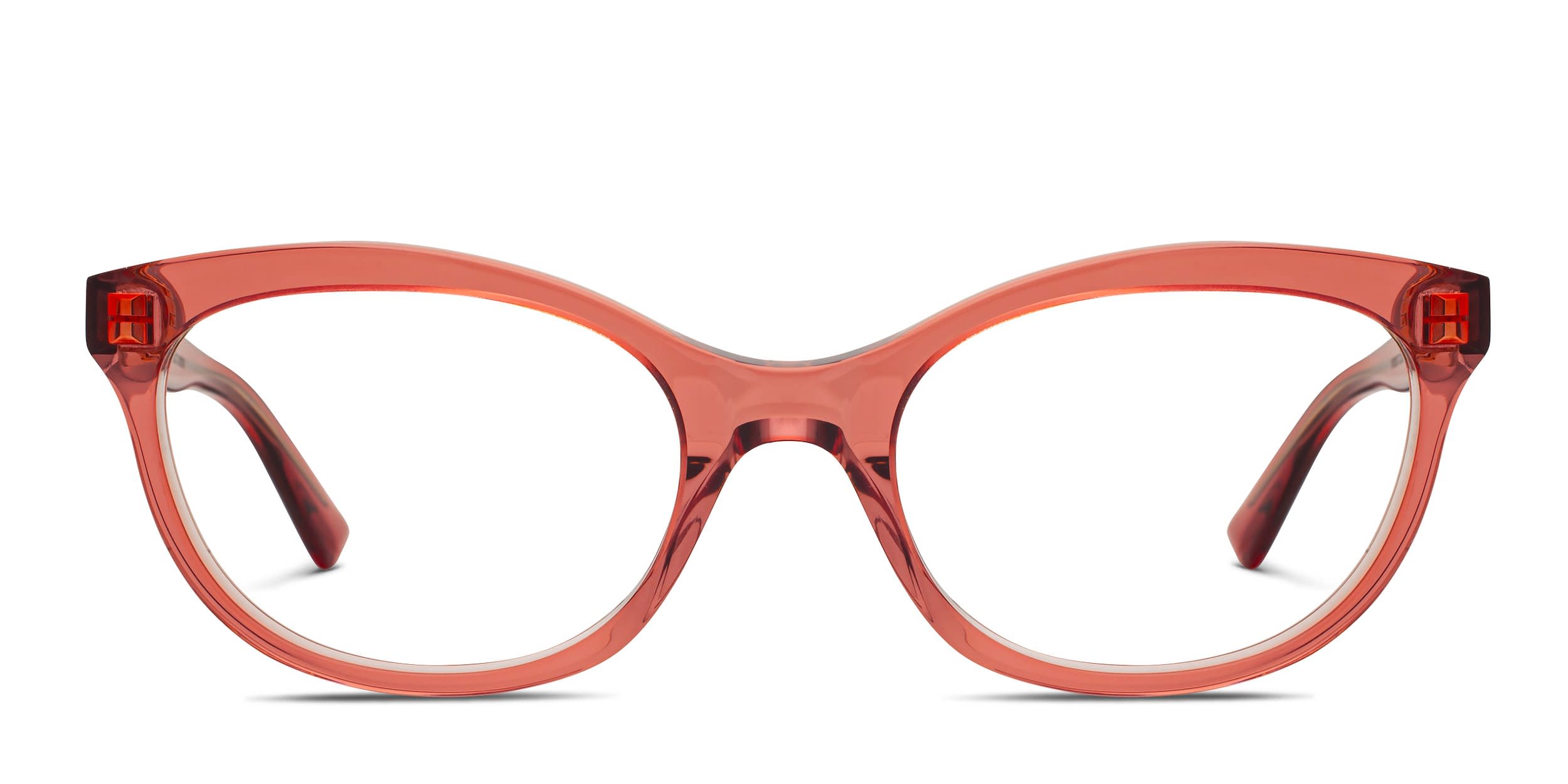 Alexander McQueen AM0569O Red glasses - Pink - Frontal View