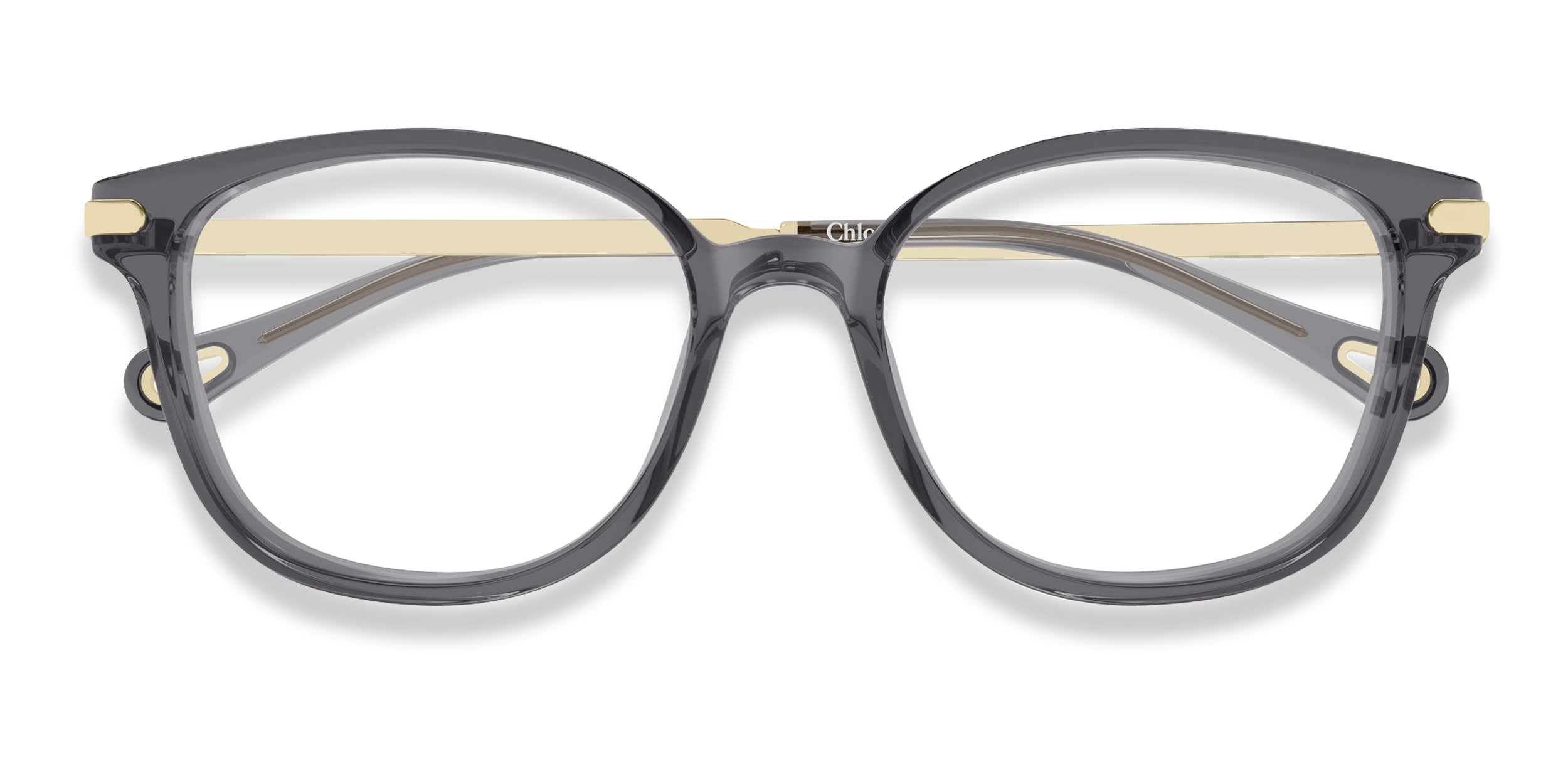 Chloe CH0359O Gray glasses - Gray - Frontal View