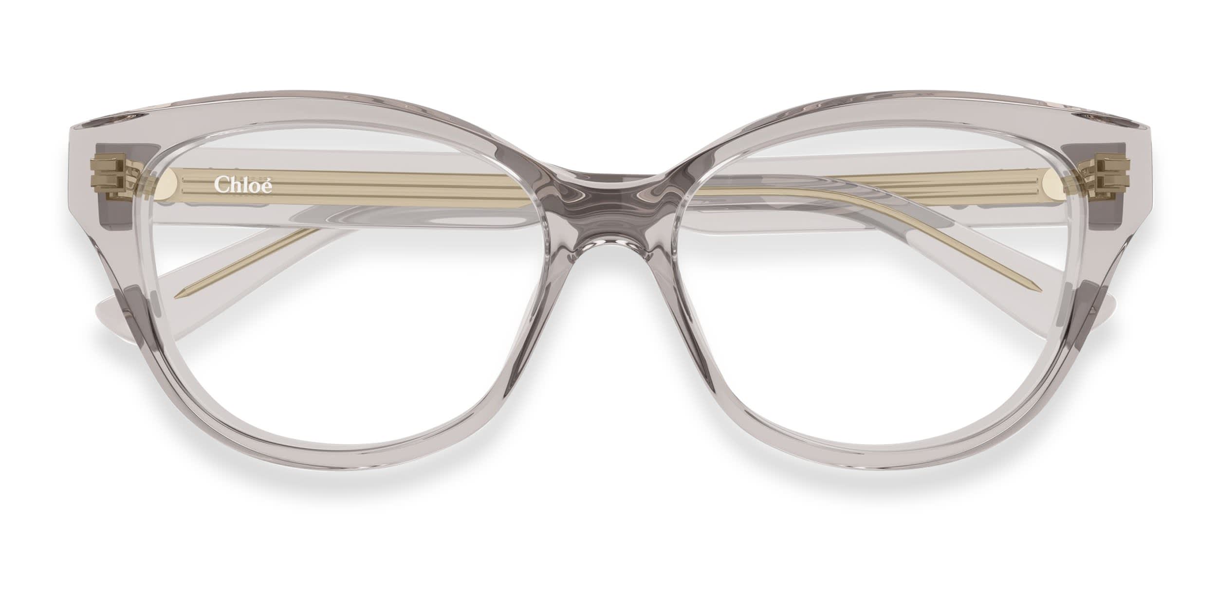 The Chloe CH0381OL in gray is a versatile frame with a striking