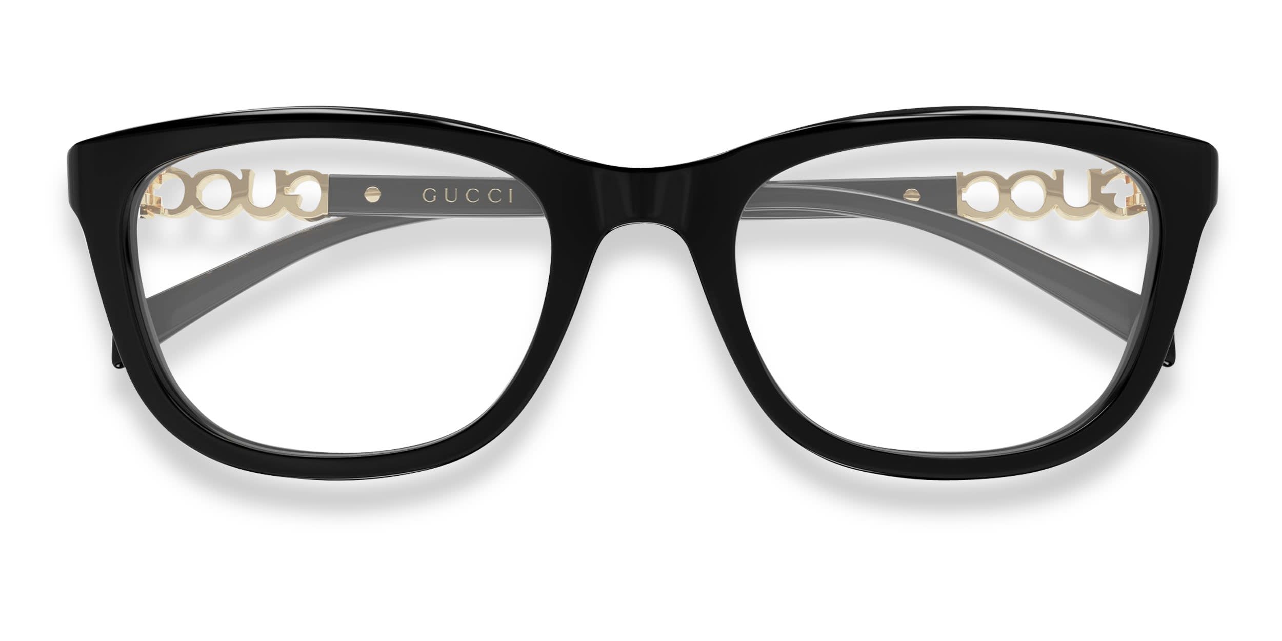 Gucci GG2035OA Black glasses - Black - Frontal View