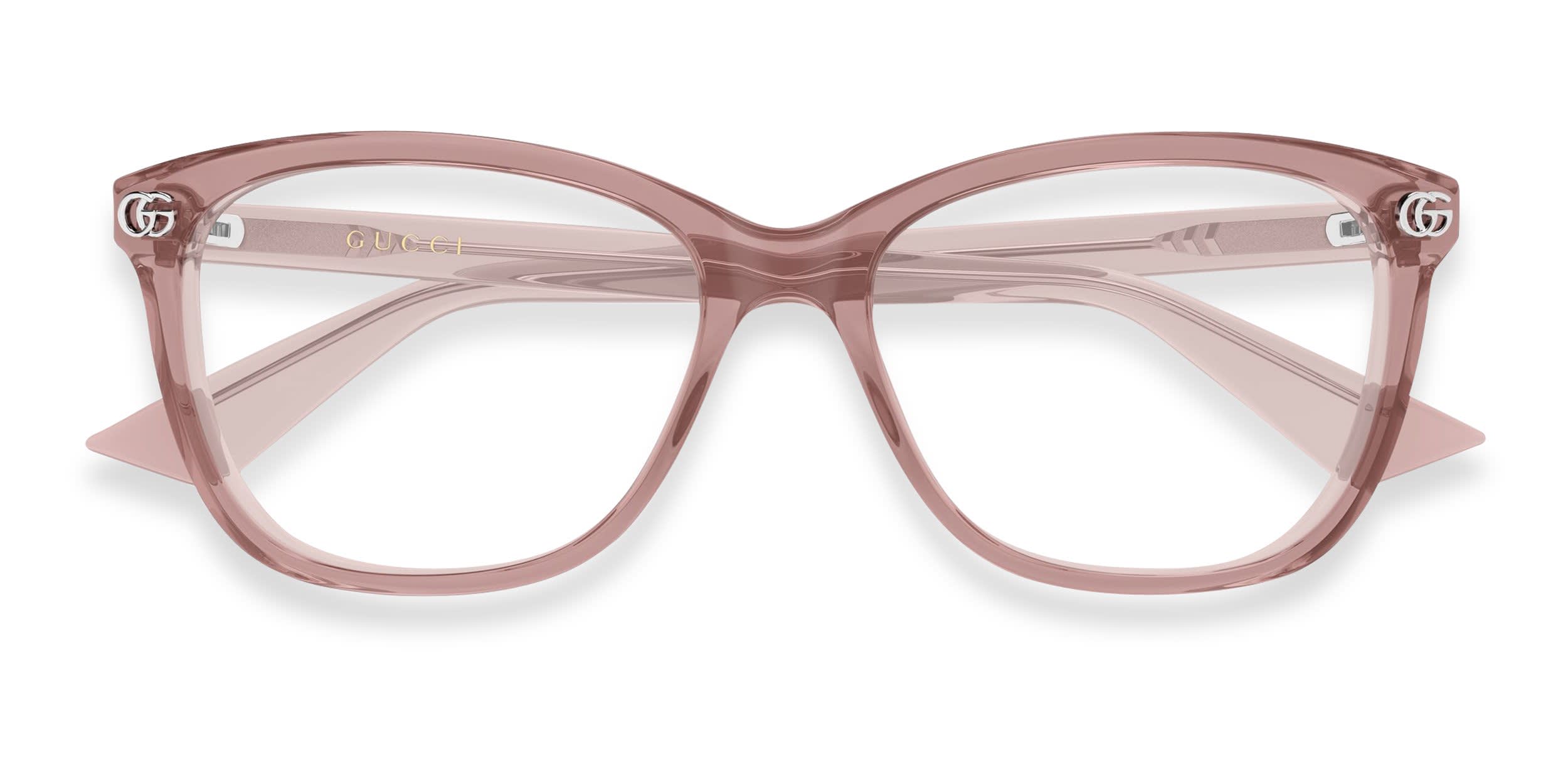 Gucci GG2113O Pink glasses - Pink - Frontal View