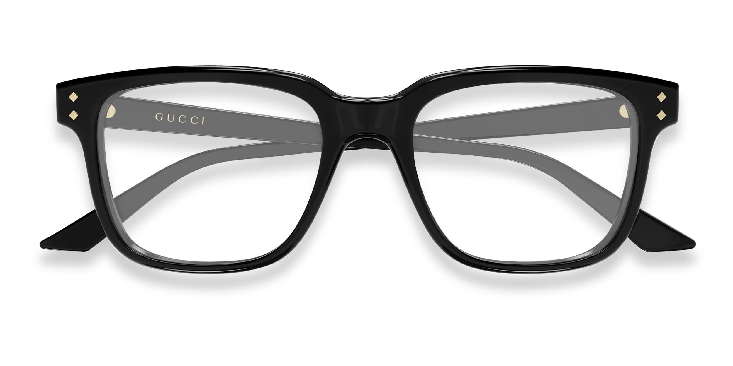 Gucci GG2131O Black glasses - Black - Frontal View