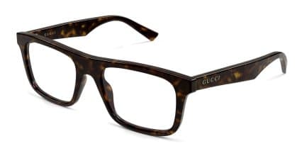 Gucci GG2184O Tortoise glasses - Tortoise - Angle View