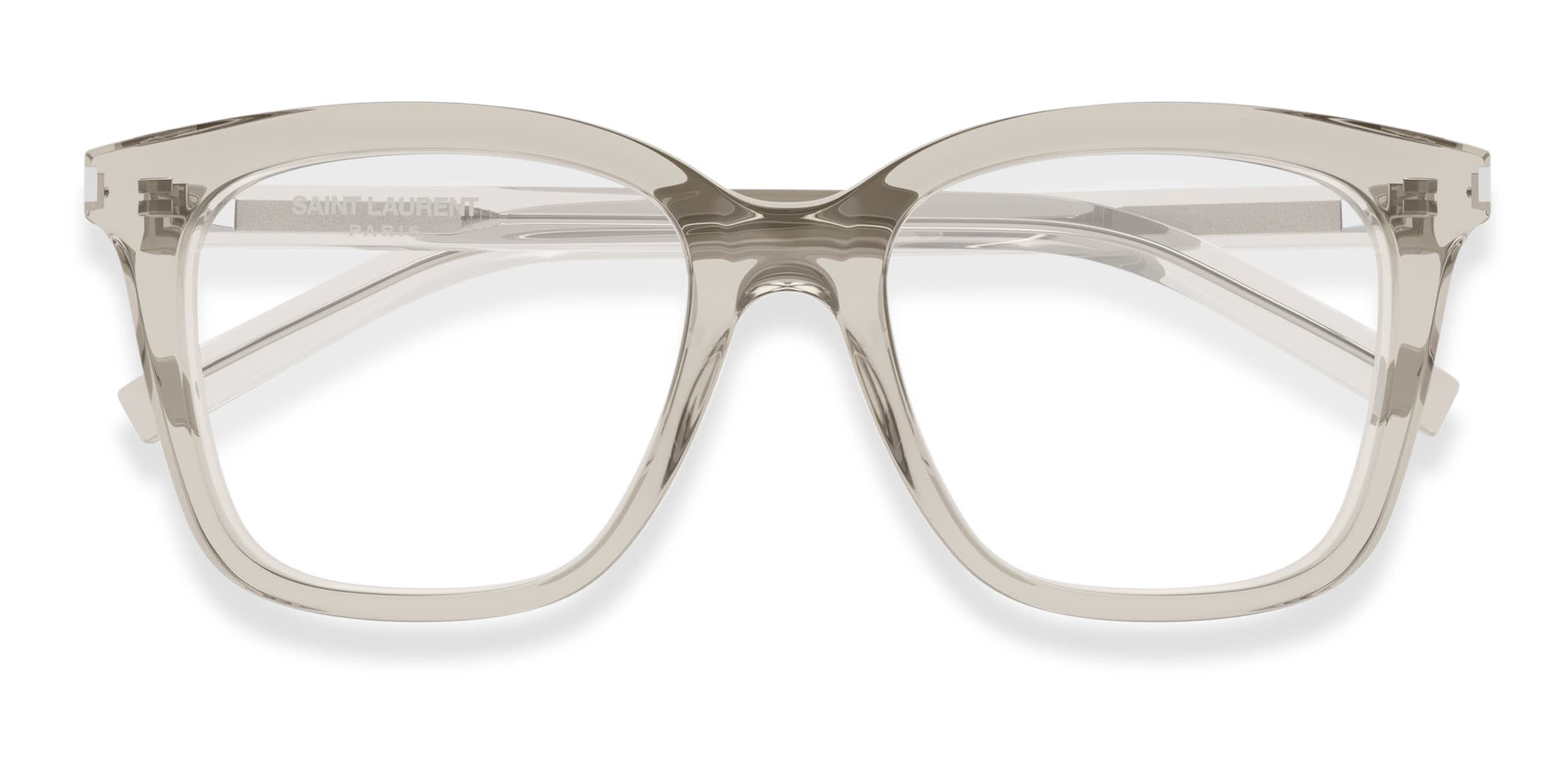Saint Laurent SL 166 Beige glasses - Beige - Frontal View
