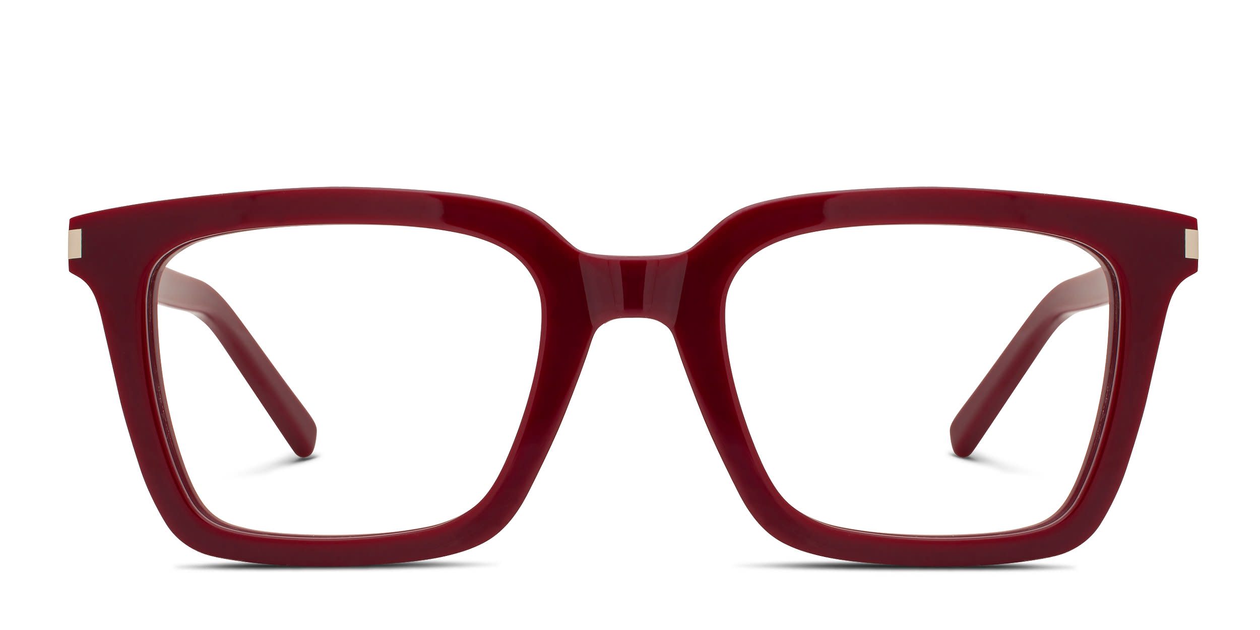 Celine CL50002U Red/Gold Eyeglasses | Includes FREE Rx Lenses