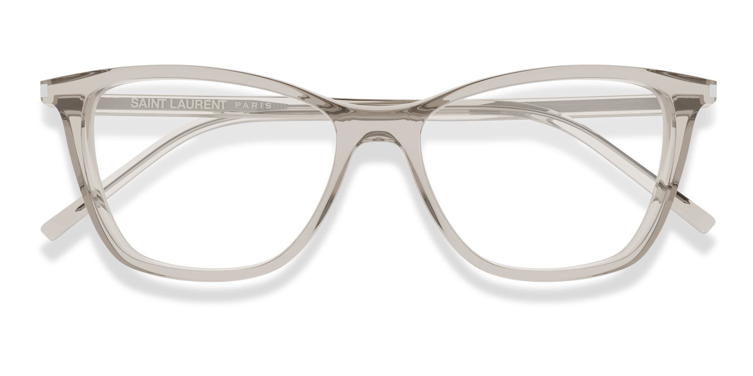 The Saint Laurent SL M139 is a wide squared optical frame with a