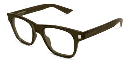 Saint Laurent SL875OPT Brown glasses - Brown - Angle View