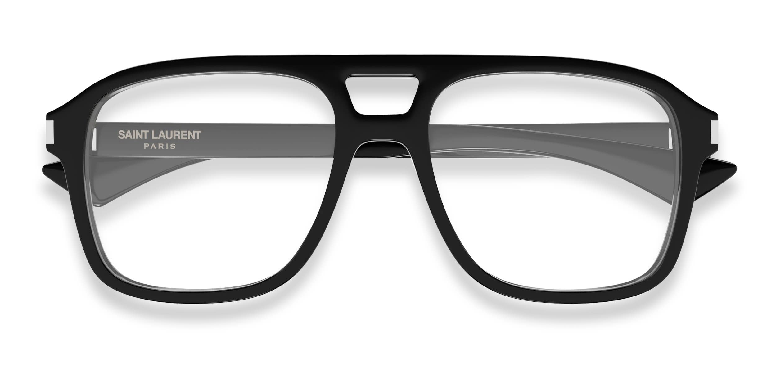 Saint Laurent SL881OPT Black glasses - Black - Frontal View