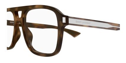 Saint Laurent SL881OPT Tortoise glasses - Tortoise - Side View