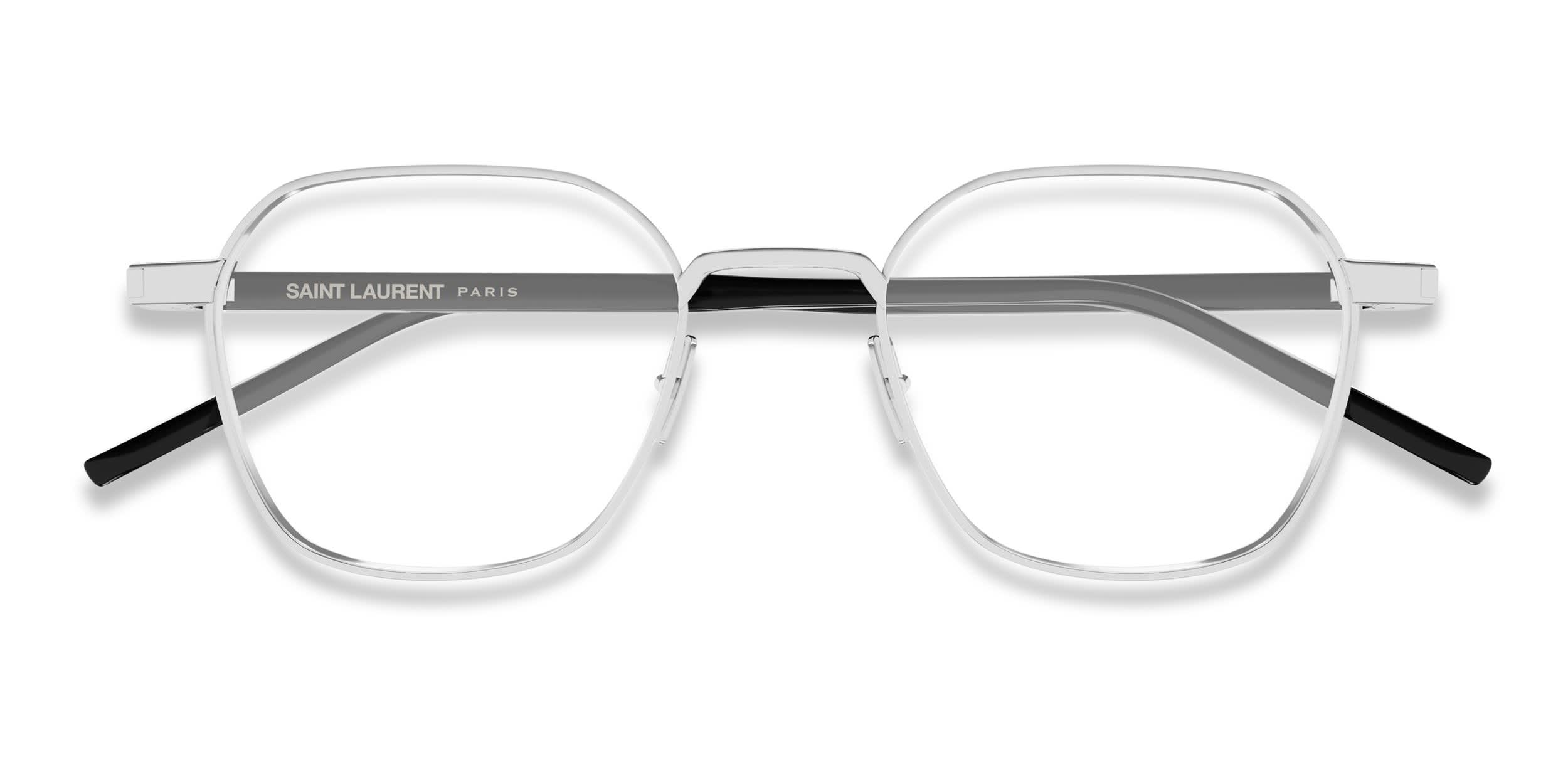 Saint Laurent SL883 Silver glasses - Silver - Frontal View