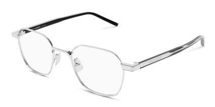 Saint Laurent SL883 Silver glasses - Silver - Angle View