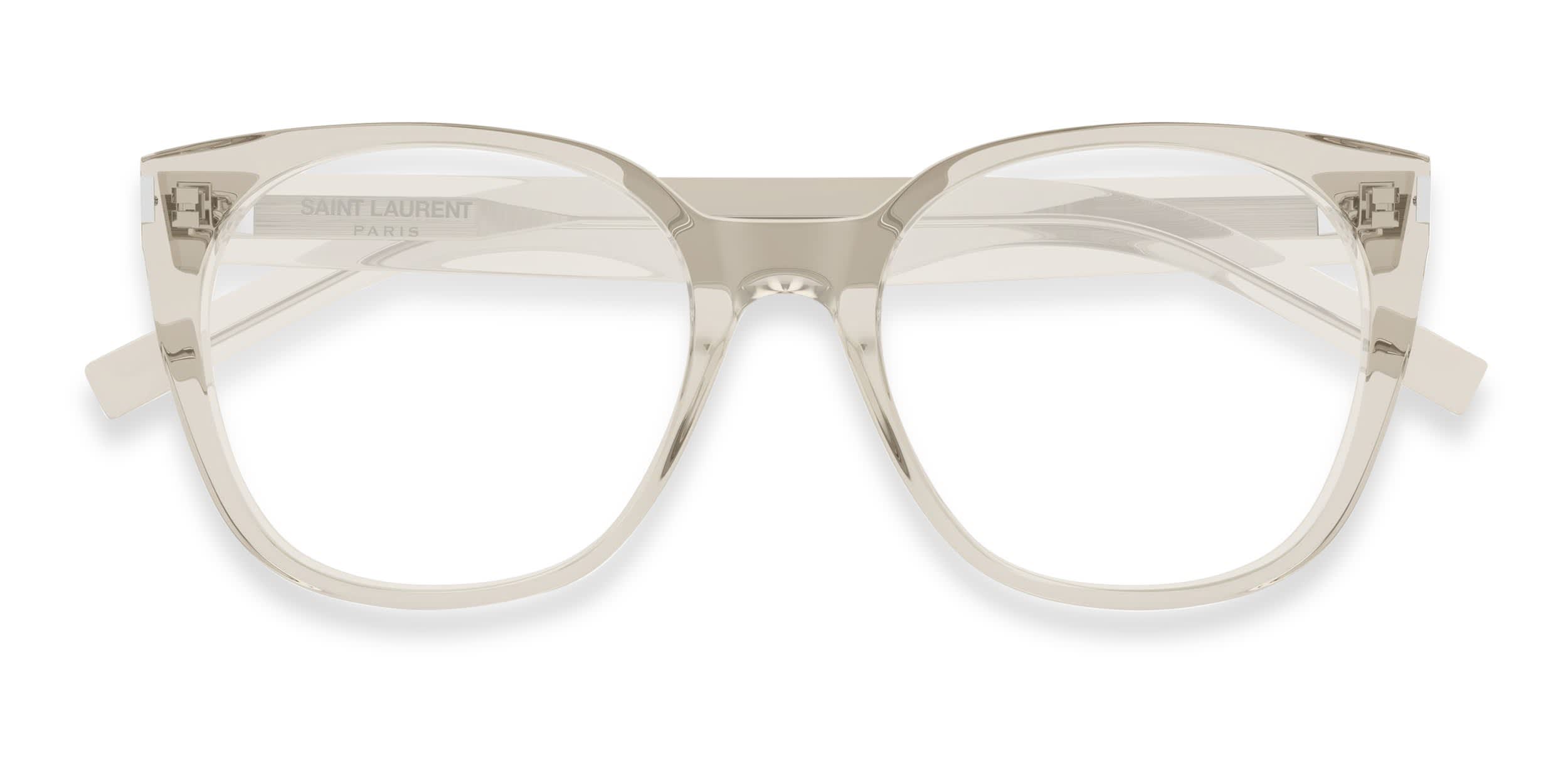 Saint Laurent SL897 Beige glasses - Beige - Frontal View