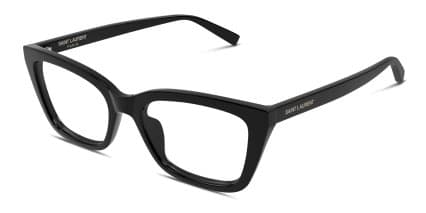 Saint Laurent SL911 Black glasses - Black - Angle View