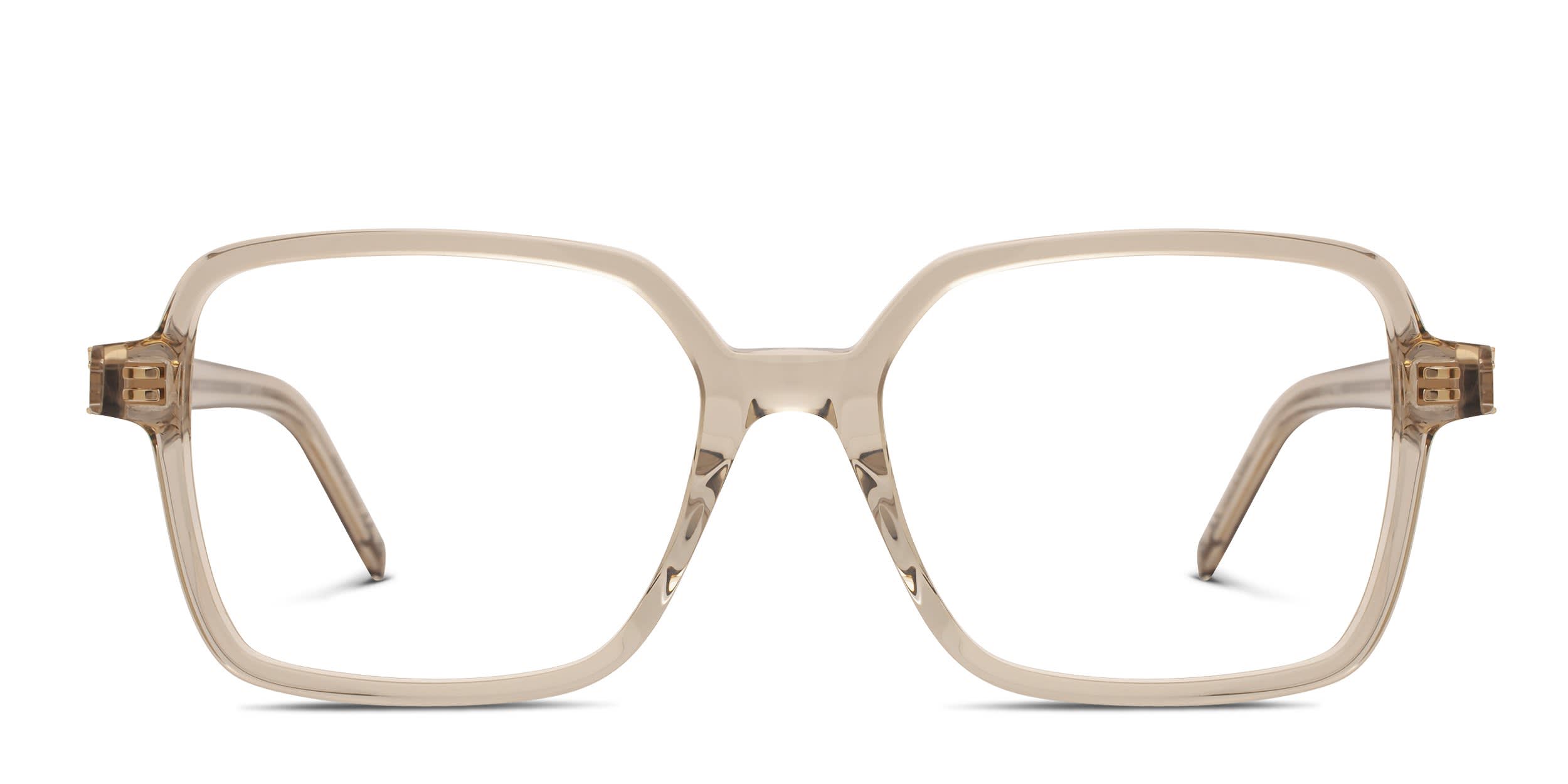 Saint Laurent SL M139 Beige glasses - Beige - Frontal View