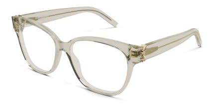 Saint Laurent SL M33 Beige glasses - Beige - Angle View
