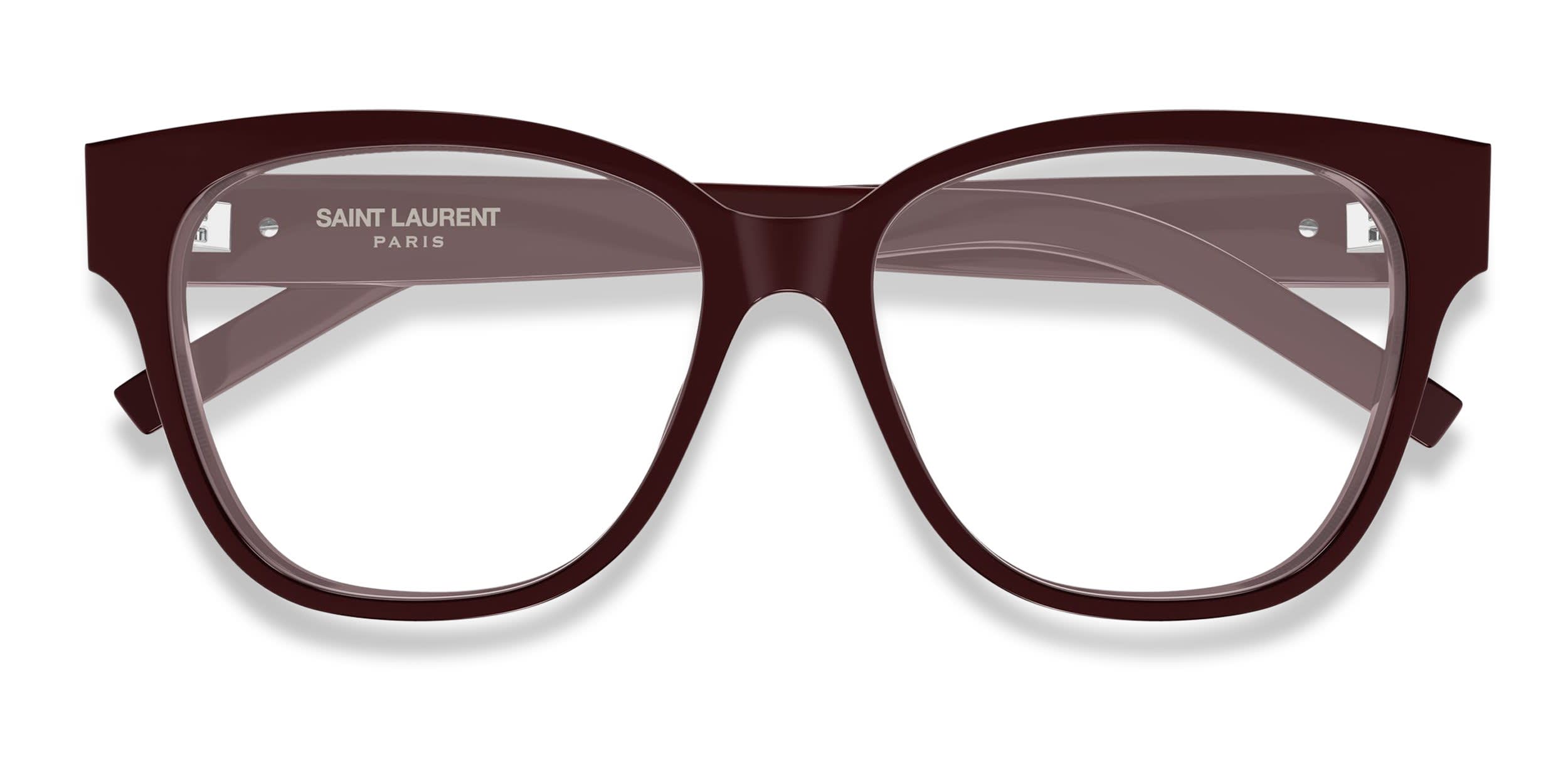 Saint Laurent SL M33 Red glasses - Red - Frontal View
