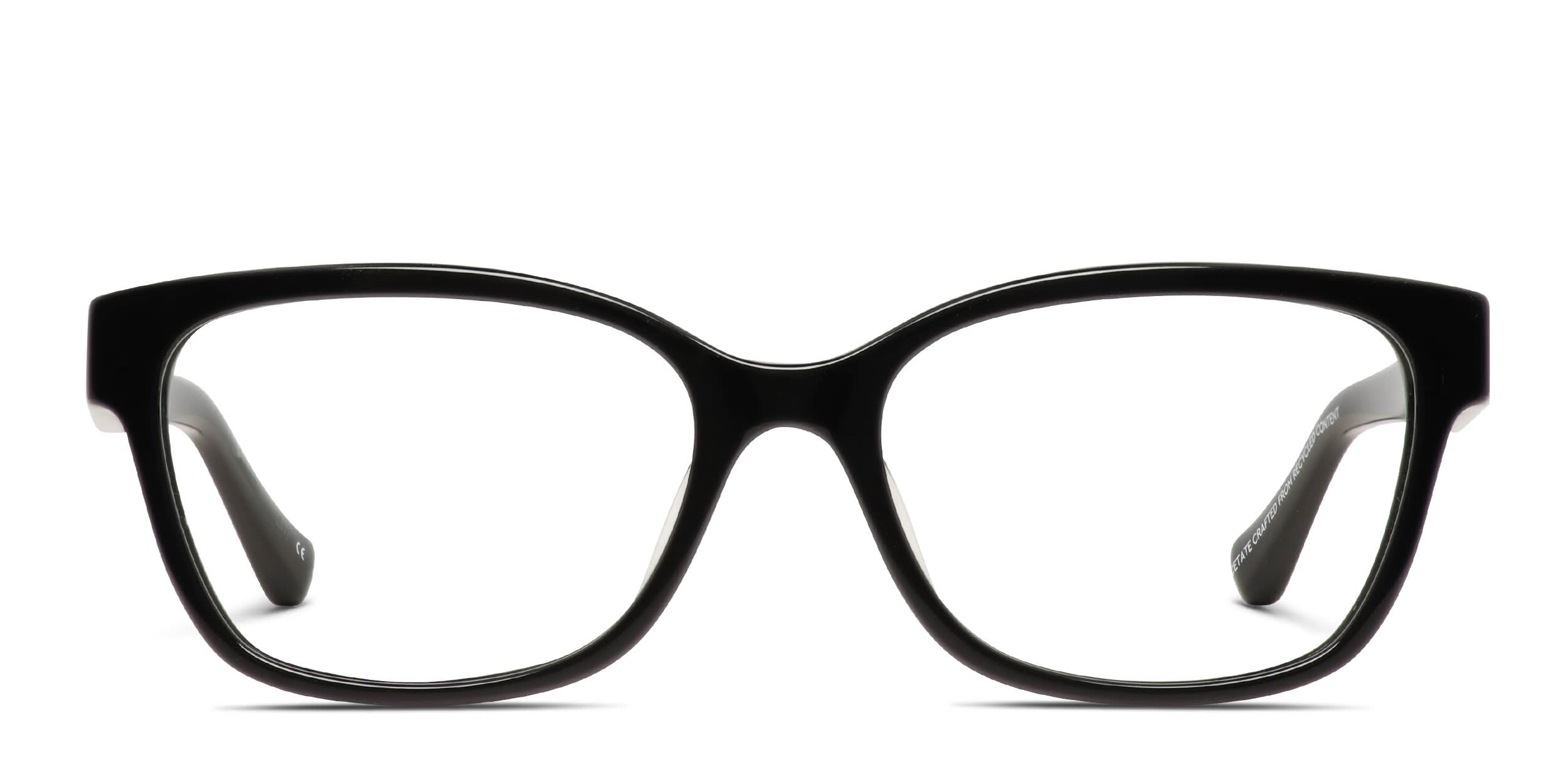 Florence by Mills 1007 Shiny Black glasses - Shiny Black - Frontal View