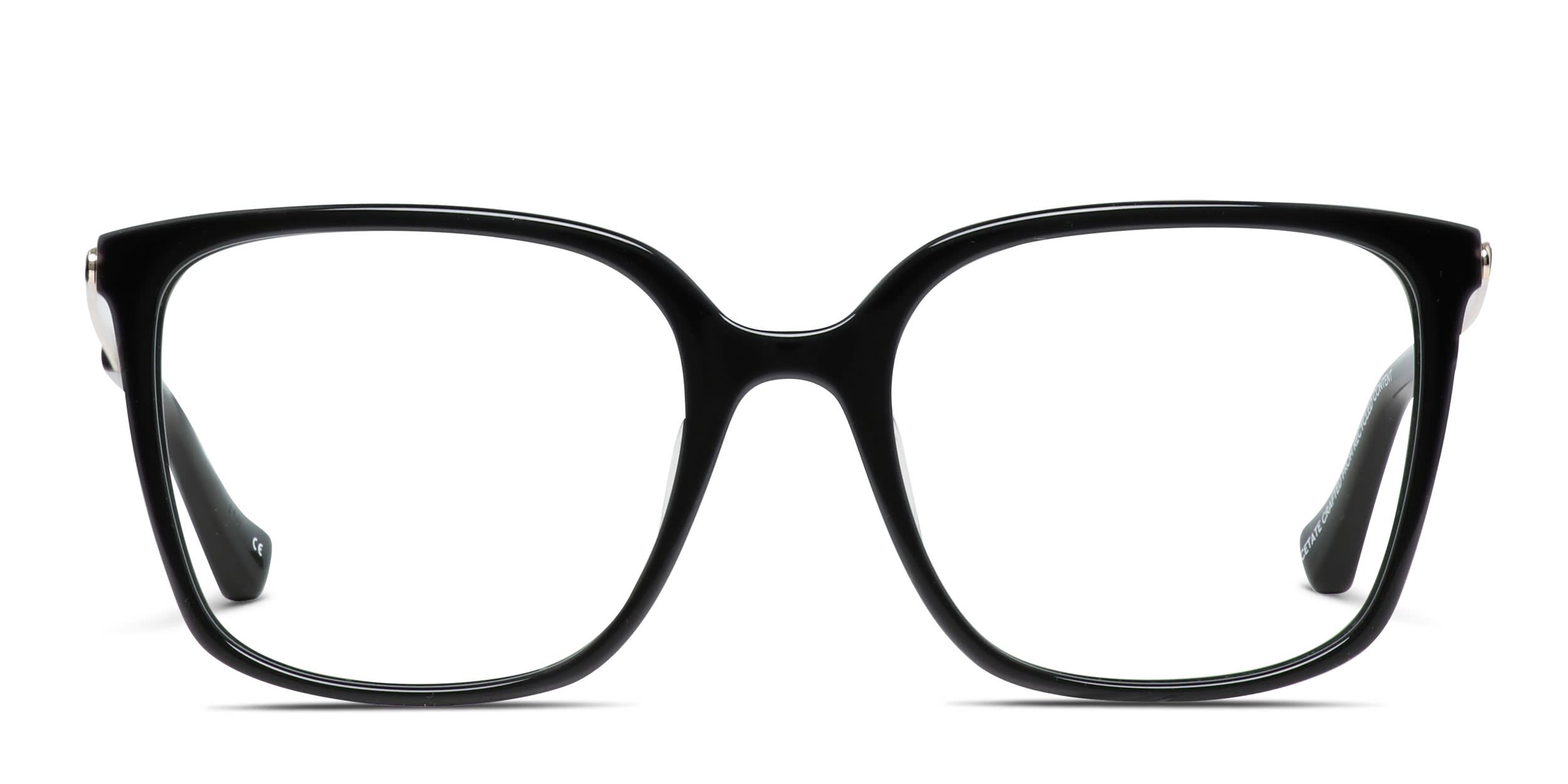 Florence by Mills 1009 Shiny Black glasses - Shiny Black - Frontal View