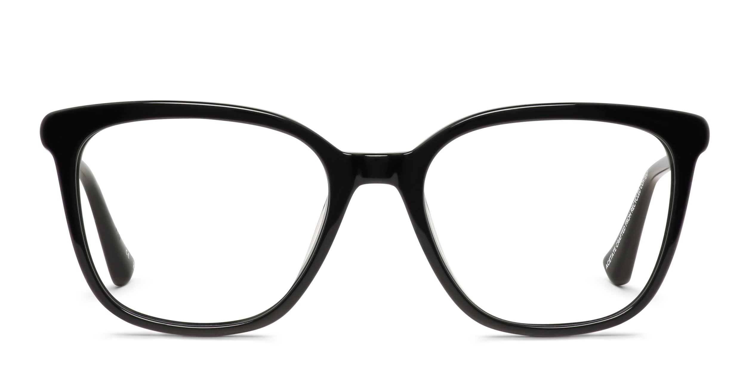 Florence by Mills 1022 Shiny Black glasses - Shiny Black - Frontal View