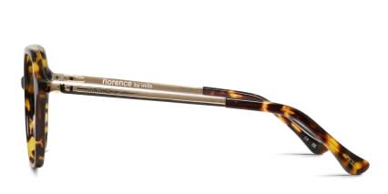 Florence by Mills 1023 Tortoise glasses - Tortoise - Side View
