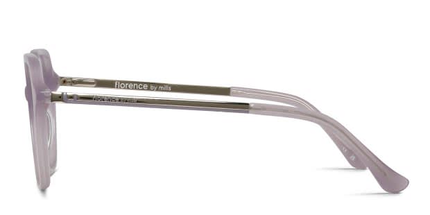 Florence by Mills 1023 Purple Prescription Eyeglasses