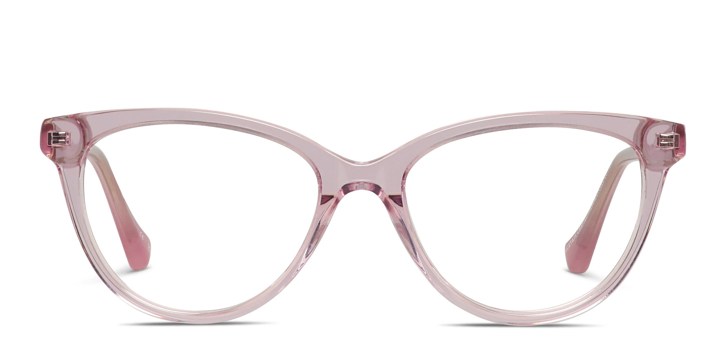 Florence by Mills 1031 Pink, Clear glasses - Pink / Clear - Frontal View